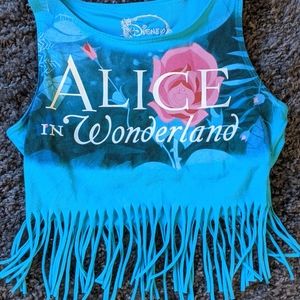 Cute Disney Crop Top- Alice in Wonderland